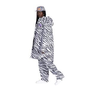 Melody Ehsani Zebra Puffer Jacket - Size S - NEW